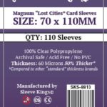 Wondering where to buy Sleeve Kings Magnum "Lost Cities" Card Sleeves (70x110mm) - 110 Pack, 60 Microns in India? Find it only on Bored Game Company.