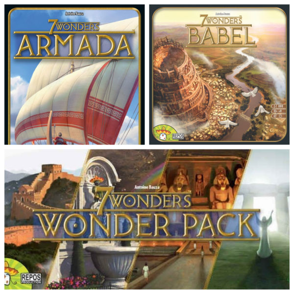 Buy 7 Wonders expansions only at Bored Game Company.