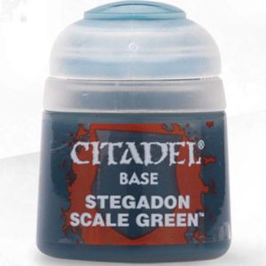 Buy Citaldel Base Paints: Stegadon Scale Green only at Bored Game Company