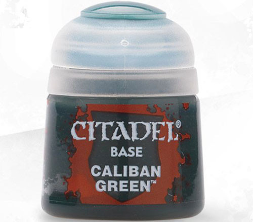 Buy Citaldel Base Paints: Caliban Green only at Bored Game Company