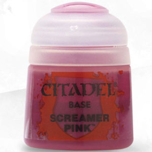 Buy Citaldel Base Paints: Screamer Pink only at Bored Game Company
