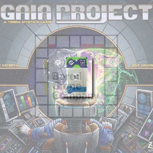 Fantasy Flight Supply sleeves for Gaia Project