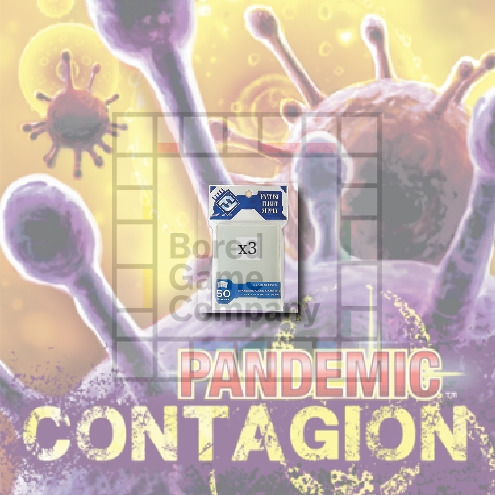 Fantasy Flight Supply sleeves for Pandemic: Contagion
