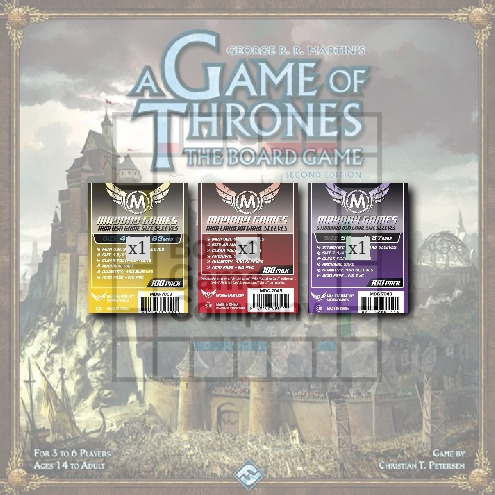 Mayday Standard sleeves for A Game of Thrones: The Board Game
