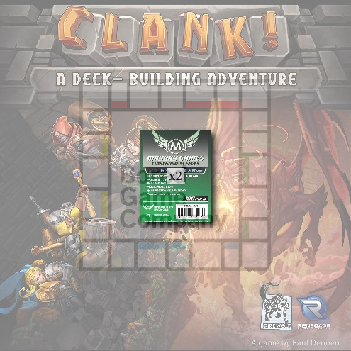 Mayday Standard sleeves for Clank!: A Deck-Building Adventure