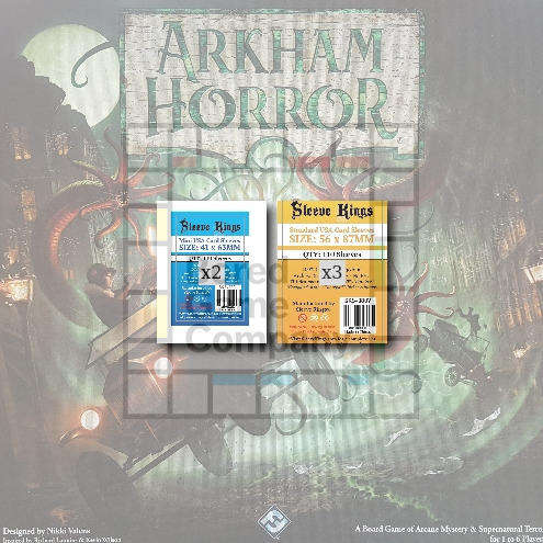 Sleeve Kings sleeves for Arkham Horror