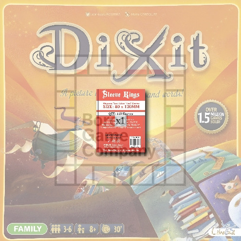 Sleeve Kings sleeves for Dixit