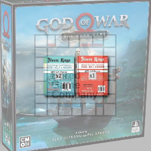 Sleeve Kings sleeves for God of War: The Card Game