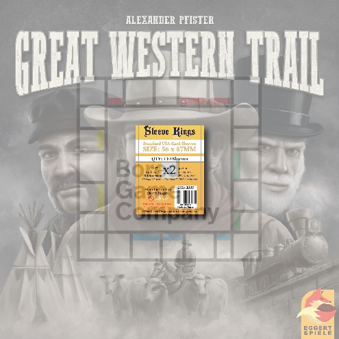 Sleeve Kings sleeves for Great Western Trail