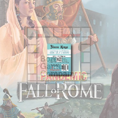 Sleeve Kings sleeves for Pandemic: Fall of Rome