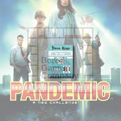 Sleeve Kings sleeves for Pandemic