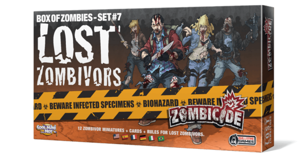 Buy Zombicide: Box of Zombies Set #7 – Lost Zombivors only at Bored Game Company.