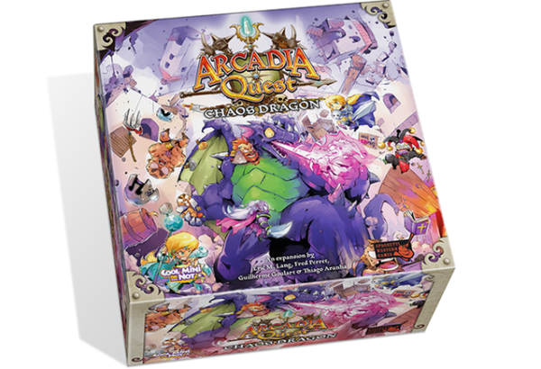 Buy Arcadia Quest: Chaos Dragon only at Bored Game Company.