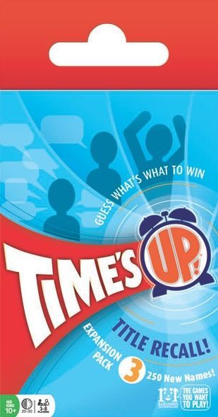 Buy Time's Up: Title Recall – Expansion 3 only at Bored Game Company.