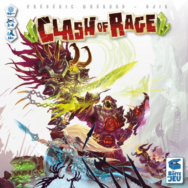 Buy Clash of Rage only at Bored Game Company.