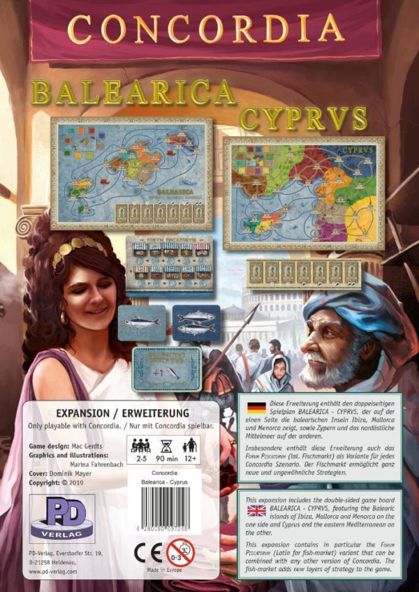 Buy Concordia: Balearica / Cyprus only at Bored Game Company.