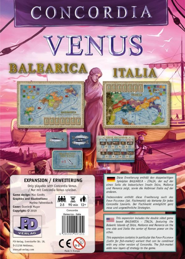 Buy Concordia Venus: Balearica / Italia only at Bored Game Company.