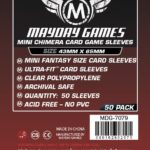 Buy Mayday Premium Sleeves: Mini Chimera Card Sleeves (43 x 65mm) - Pack of 50 only at Bored Game Company.
