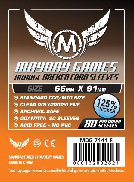 Buy Mayday Premium Sleeves: MTG/CCG Card Sleeves (63.5 x 88mm) - Pack of 80 only at Bored Game Company.