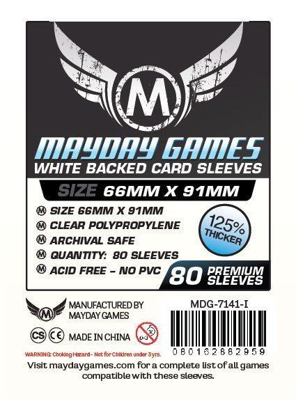 Buy Mayday Premium Sleeves: MTG/CCG Card Sleeves (63.5 x 88mm) - Pack of 80 only at Bored Game Company.