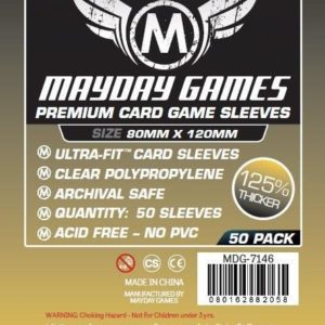 Buy Mayday Premium Sleeves: "Dixit" Card Sleeves - Magnum Ultra-Fit Sleeves (80 x 120mm) - Pack of 50 only at Bored Game Company.