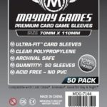 Buy Mayday Premium Sleeves: "Lost Cities" Card Sleeves - Magnum Ultra-Fit Sleeves (70 x 110mm) - Pack of 50 only at Bored Game Company.