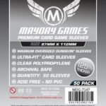 Buy Mayday Premium Sleeves: Munchkin Dungeon Sleeves - Magnum Oversized Sleeves (87 x 112mm) - Pack of 50 only at Bored Game Company.