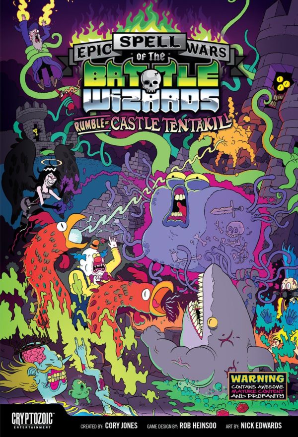 Buy Epic Spell Wars of the Battle Wizards: Rumble at Castle Tentakill only at Bored Game Company.