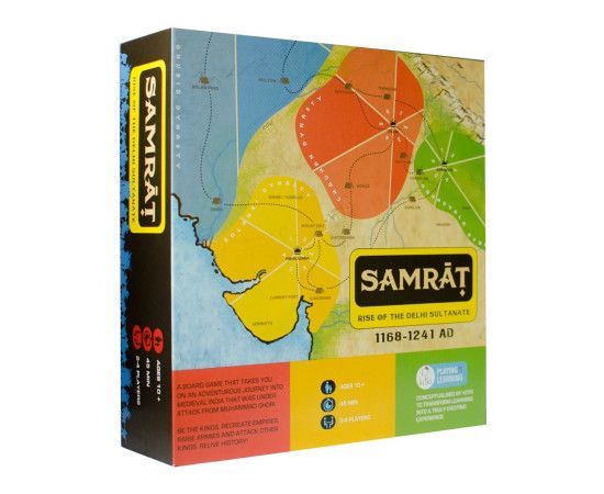 Buy Samrat: Rise of The Delhi Sultanate only at Bored Game Company.