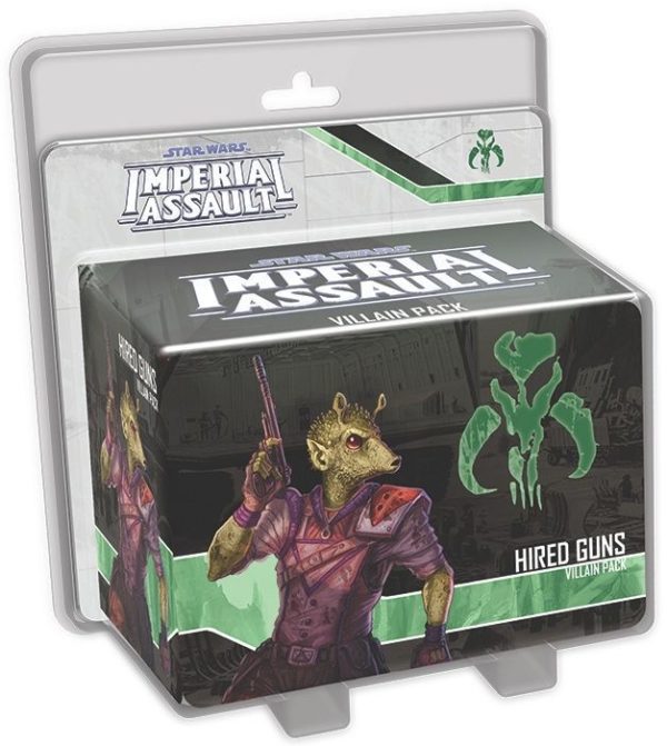 Buy Star Wars: Imperial Assault – Hired Guns Villain Pack only at Bored Game Company.