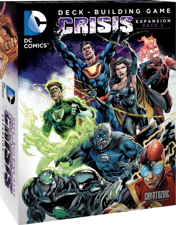 Buy DC Comics Deck-Building Game: Crisis Expansion Pack 3 only at Bored Game Company.