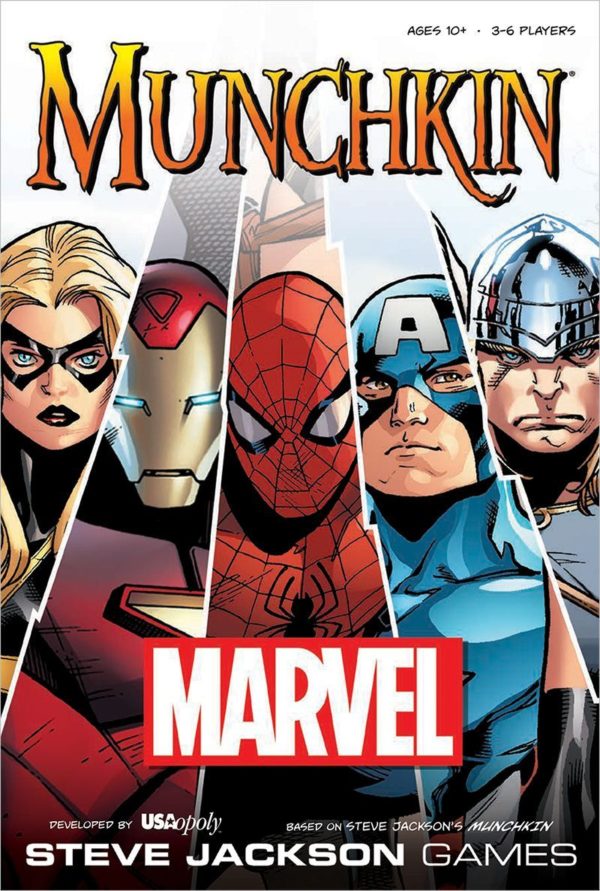 Buy Munchkin Marvel only at Bored Game Company.