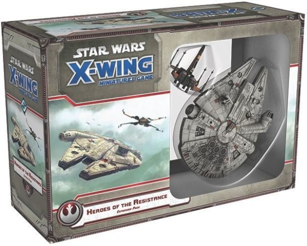 Buy Star Wars: X-Wing Miniatures Game – Heroes of the Resistance Expansion Pack only at Bored Game Company.