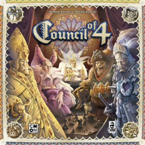 Buy Council of 4 only at Bored Game Company.