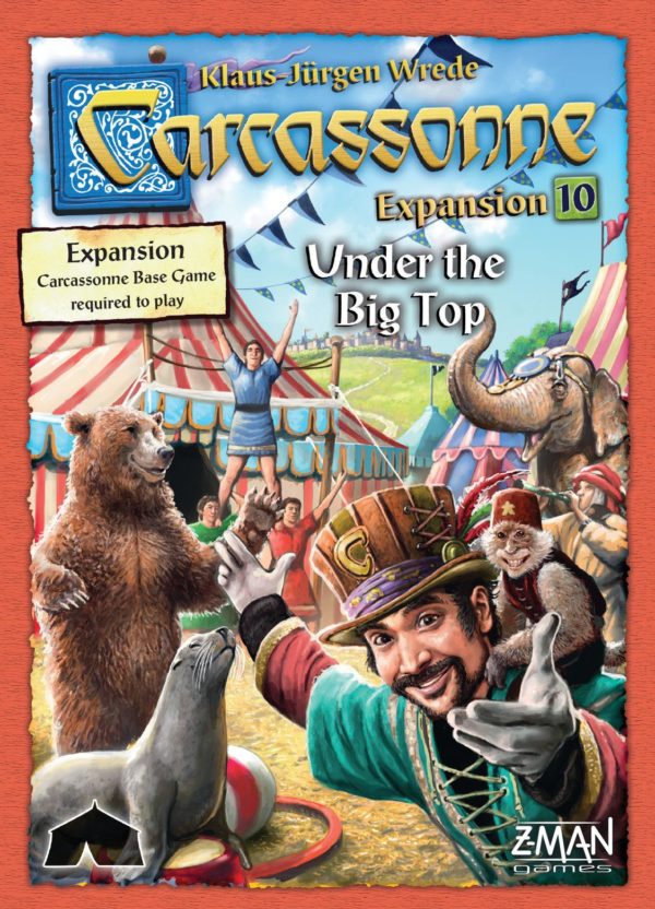 Buy Carcassonne: Expansion 10 – Under the Big Top only at Bored Game Company.
