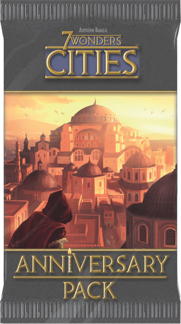 Buy 7 Wonders: Cities Anniversary Pack only at Bored Game Company.