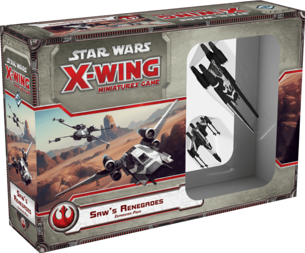 Buy Star Wars: X-Wing Miniatures Game – Saw's Renegades Expansion Pack only at Bored Game Company.