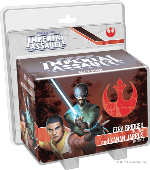 Buy Star Wars: Imperial Assault – Ezra Bridger and Kanan Jarrus Ally Pack only at Bored Game Company.