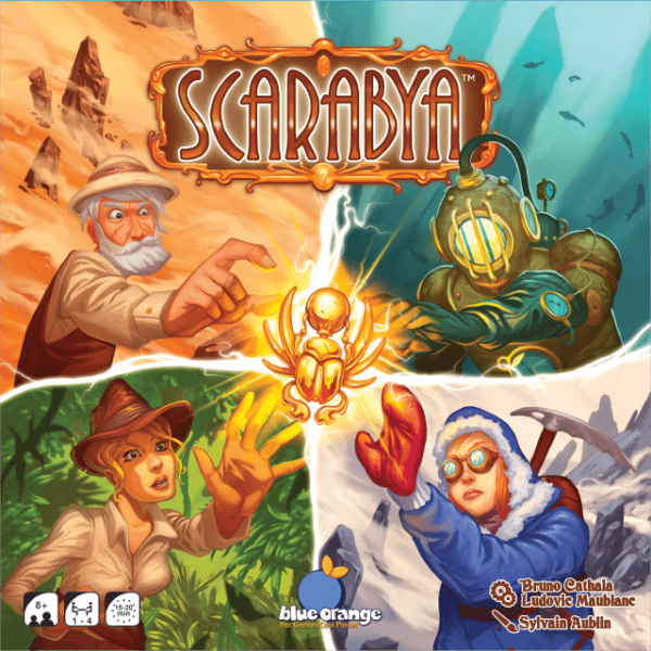 Buy Scarabya only at Bored Game Company.