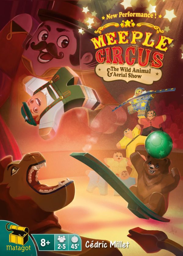 Buy Meeple Circus: The Wild Animal & Aerial Show only at Bored Game Company.