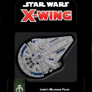Buy Star Wars: X-Wing (Second Edition) – Lando's Millennium Falcon Expansion Pack only at Bored Game Company.
