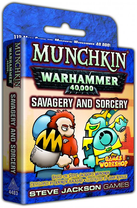 Buy Munchkin Warhammer 40,000: Savagery and Sorcery only at Bored Game Company.