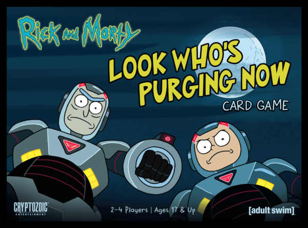 Buy Rick and Morty: Look Who's Purging Now Card Game only at Bored Game Company.