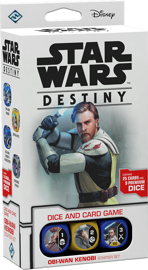 Buy Star Wars: Destiny – Obi-Wan Kenobi Starter Set only at Bored Game Company.