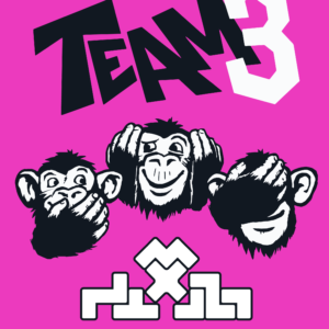 Buy TEAM3 PINK only at Bored Game Company.