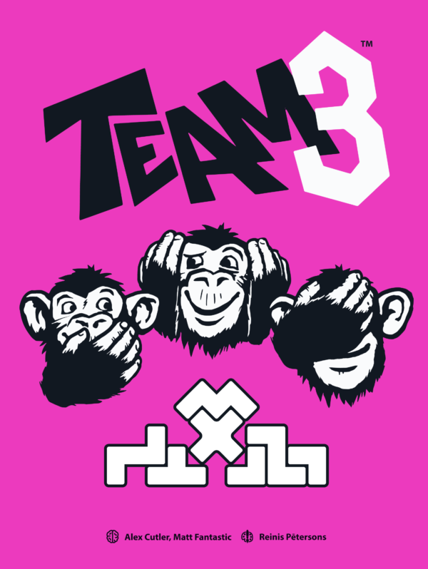 Buy TEAM3 PINK only at Bored Game Company.