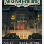 Buy Arkham Horror: The Card Game – Murder at the Excelsior Hotel: Scenario Pack only at Bored Game Company.