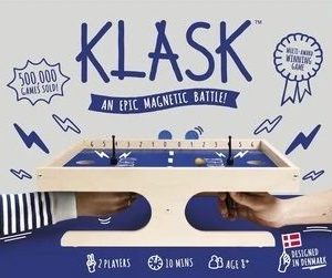 Buy KLASK only at Bored Game Company.