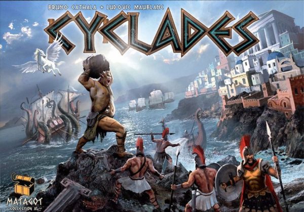 Buy Cyclades only at Bored Game Company.