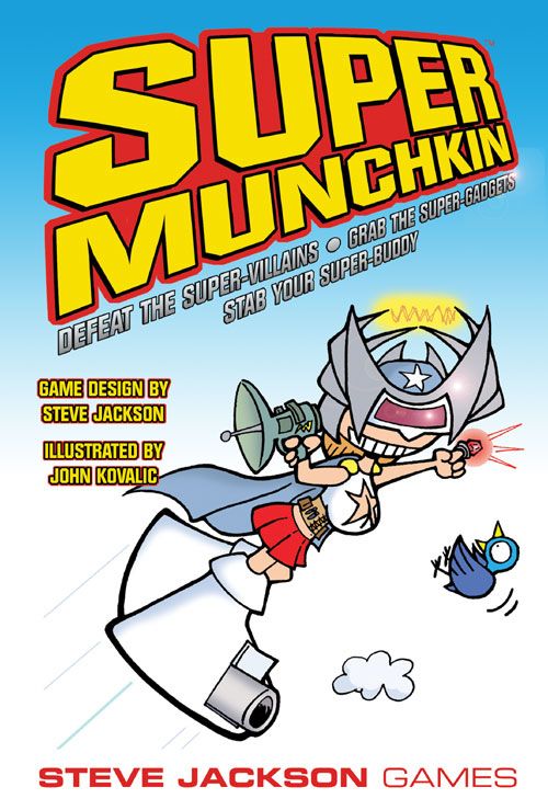 Buy Super Munchkin only at Bored Game Company.